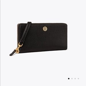 tory burch robinson wristlet wallet